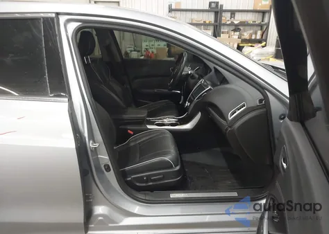 2018 Acura Tlx Advance Pkg из США, поврежденный, VIN 19UUB3F74JA005314